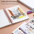 thumbnail image 4 of Arteza Everblend H20 Dual Tip Pen, Muted Vintage Colors - 12 Pack, 4 of 7
