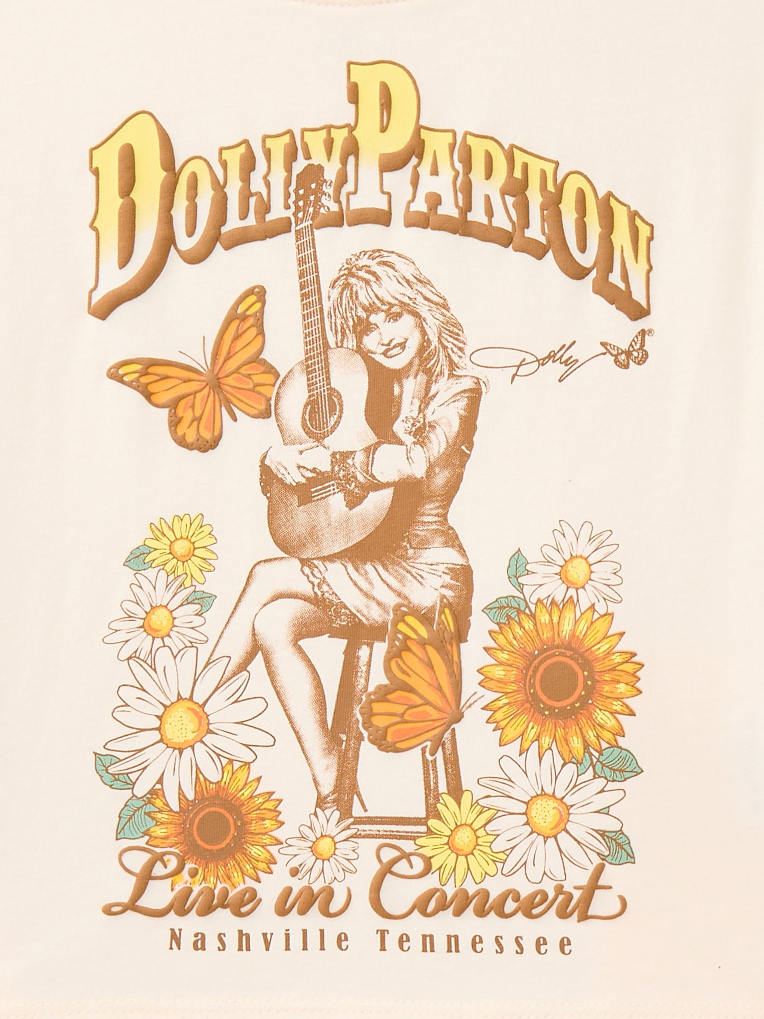 Dolly Parton Toddler Girls Graphic Tee and Bike Shorts Set, 2-Piece, Sizes 12M-5T