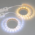 thumbnail image 4 of Warm White LED Strip Light 6.56ft 3000K Warm White Tape Light with Motion Sensor Dimmable Ribbon Light Waterproof Flexible Undercabinet Tape Lighting Rope Lighting for Home Kitchen Under Cabinet, 4 of 8