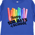 thumbnail image 4 of Inktastic Happy One Hundred Days of School Math Blocks Boys or Girls Long Sleeve Toddler T-Shirt, 4 of 5