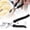 Black, variant on Stainless Steel Pot Gripper, Heavy Duty Hot Pan Lifter with Non-Slip Handle, Heat Resistant Bowl Clamp for Kitchen, Oven, Air Fryer, Dish Retrieval, Oven Mitt Alternative(A)