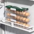 thumbnail image 1 of Antqov Refrigerator Door Rolling Rack Holding Storage Box Refrigerator Can Be Stacked with Portable Box Kitchen Box, Home Accessories, 1 of 4