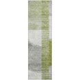 thumbnail image 2 of Addison Rugs Mayfield Premium Machine Washable Transitional Geometric Olive Runner Rug, 2'3" x 7'6", 2 of 6