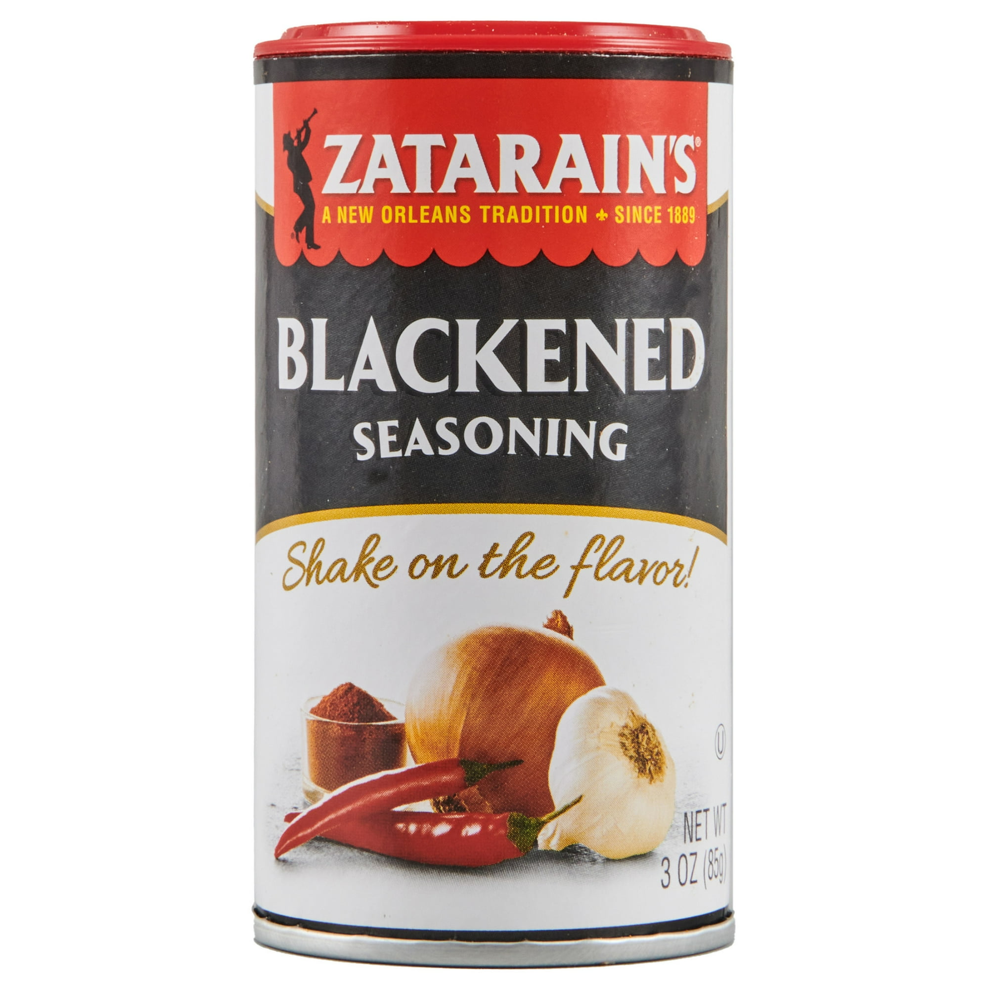 Zatarain's New Orleans Style Blackened Seasoning, 3.0 oz Can