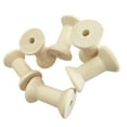thumbnail image 3 of Shisuyan 50pcs 5cm Vintage Natural Wooden Empty Thread Spool Coils Bobbin Tool DIY Roller for Sewing Crafts Wire Ribbon Needlework, 3 of 8