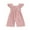 Style1:Pink, variant on AceBaby Little Girl Summer Floral Print Ruffle Jumpsuit Pants for 6M-4Y,100% Cotton