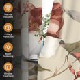thumbnail image 2 of Tchckioa Beige Boho Floral Blackout Curtains for Living Room,Grommet Window Drapes,2 Panels 52x84, 2 of 6