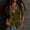 Army Green, variant on Vintage Velvet Vest for Women V Neck Cropped Sleeveless Casual Tops Regular Fitted Jacket Waistcoat Army Green L(L)