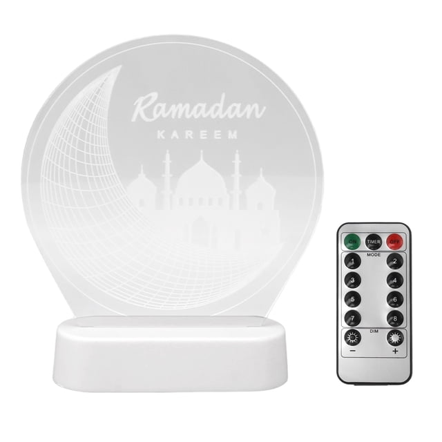 D Eid Ramadan Light,Ramadan Mubarak LED Lamp D Eid Mubarak LED Lamp Ramadan Mubarak LED Lamp Optimized for Excellence