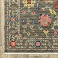 thumbnail image 2 of 2' x 3' Blue and Gray Oriental Power Loom Area Rug, 2 of 5