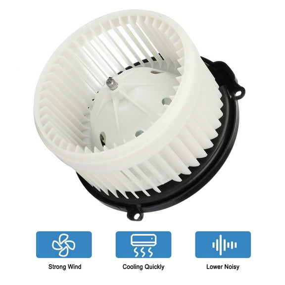 ECCPP HVAC Plastic Heater Blower Motor w/Fan Cage fit for 2012-2015 for Chevrolet Captiva Sport /2006-2017 for Chevrolet Equinox /2010-2017 for GMC Terrain /2006-2009 for Pontiac Torrent