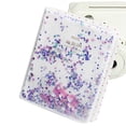 thumbnail image 1 of Transparent Mini Photo Album for  64 Pockets PVC Quicksand Beads Cover Holds 3 Inch Photos Movie Tickets Cards with Colorful Fashionable Design, 1 of 7