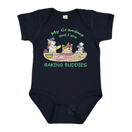 

Inktastic My Grandma and I Are Baking Buddies Gift Baby Boy or Baby Girl Bodysuit