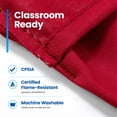 thumbnail image 6 of Seat Sack Elastic Student Chair Storage Pocket - Fits 12"-17" Seats, Stretch Over-the-Chair Storage for Student Desk Organization, Red, 1-PK, 6 of 10