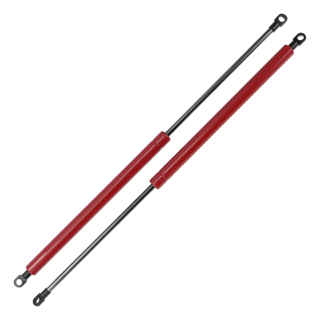 Unique Bargains Supports à Gaz 500mm Ressorts à Gaz 200N Acier au Carbone Rouge 2 Pcs Boîte à Outils RV Couvercle de Boîte de Rangement Couvercle de Porte d'Armoire