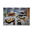 thumbnail image 4 of Pactiv Evergreen EarthChoice Entree2Go Takeout Container, 48 oz, 11.75 x 8.75 x 1.61, Black, 200/Carton -PCTYCNB12X94800, 4 of 5