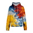 thumbnail image 4 of Bovemsi Womens Sweatshirts Tie Dye Patterned Oversized Sportswear Long Sleeved Shirt Pullover With Pockets Fall Fashion Outfits 2025 Clothes, 4 of 9