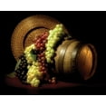 thumbnail image 2 of C. Thomas McNemar 14x12 White Modern Wood Framed Wall Art Titled - Wine Grapes, 2 of 5