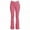 Brick Red, variant on Shadoumai Girls' Flare Sweatpants, Elastic High Waist Bell Bottom Pants with Pockets Trend Casual Outfits for 10-12 Years