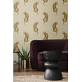 thumbnail image 4 of Daisy Bennett DB20205 20.5 x 216 in. Leopard King Peel & Stick Wallpaper, Pale Oak, 4 of 9