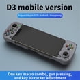 thumbnail image 4 of Stretch Wireless Gamepad Joystick Compatible For Ios/android Phone 3d Retractable Bluetooth Handle Gaming Controller blue green, 4 of 5