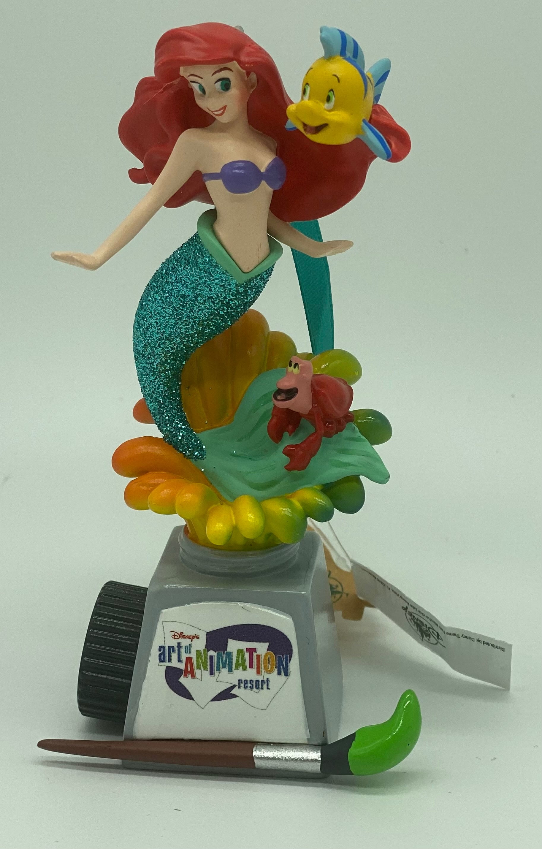 Disney Parks Art of Animation Resort Ariel Christmas Ornament New with