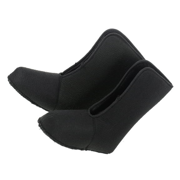 Hemoton 1 Pair Winter Waterproof Snow Boots for Men with Warm Insulated Liner Ideal for Fishing and Outdoor Hiking Black Size 41