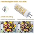 thumbnail image 2 of 4 Pack 9W GY6.35 Base LED Bulb AC/DC 220V Warm White 3000K Equivalent to 9W Halogen Replacement Bulb [Energy Class A+], 2 of 5