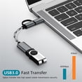 thumbnail image 6 of USB C Adapter 2 In 1 Type C & USB Cable To USB 3.0 Adapter OTG For Type-C Of The Day Home Decor, 6 of 9