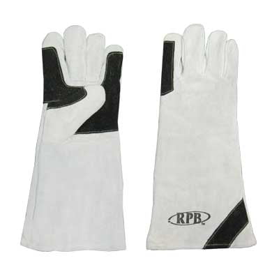 RPB Respiratory 07-701 Luxury Double Palmed Leather Blasting/Welding (Best Gloves For Metal Working)