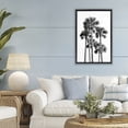 thumbnail image 3 of Stupell Industries Coastal Black & White Palm Tropics Black Floating Frame Canvas Art, 21 x 31, by Natalie Carpentieri, 3 of 7