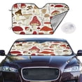 thumbnail image 2 of Balery Cartoon Mushrooms Print Car Windshield Sun Shade,Windshield Sunshade for Car Pickup Truck SUV Accessories-Small, 2 of 7