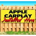 thumbnail image 1 of Apple Carplay Installed Here 13 oz Vinyl Banner With Metal Grommets, 1 of 4