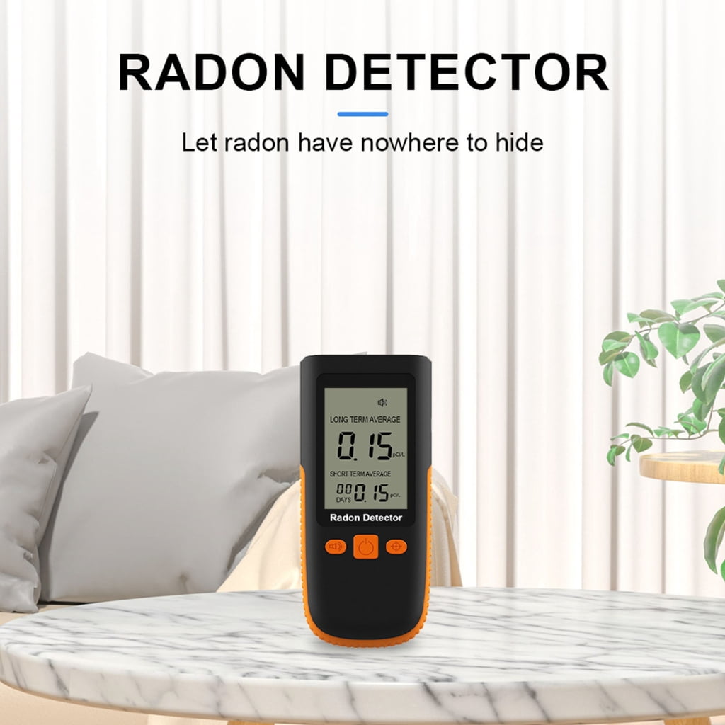 Advanced Radon Gas Detections Device With Three Unit Switchable Ideal For Basement And Workplace Safety