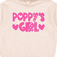 thumbnail image 3 of Inktastic Poppy's Girl Pink with Hearts Toddler Hoodie, 3 of 4