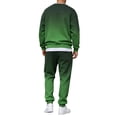 thumbnail image 4 of HAJWOH Sweatsuits for Mens Gradient Casual Crewneck Sweatshirt and Jogger Pants Set Fall Winter Athletic Fashion Long Sleeves Sweat Suits, 4 of 5