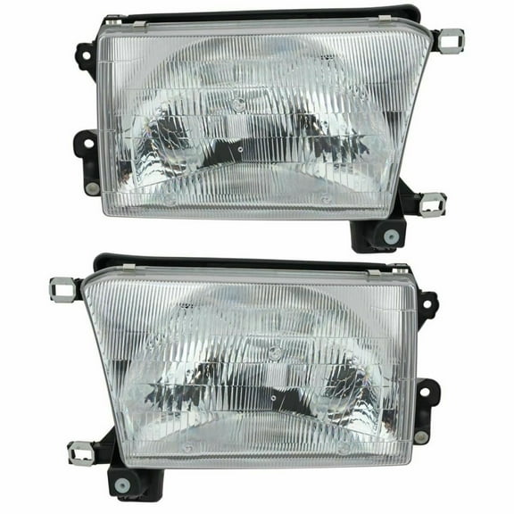 For 1996-1998 Toyota 4RUNNER Pair Head Lights Driver and Passenger Side TO2502118 TO2503118 | 81150-35211 81110-35231