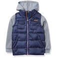 thumbnail image 1 of Boys' Midweight Vest 2fer Jacket, Navy, 7, 1 of 1
