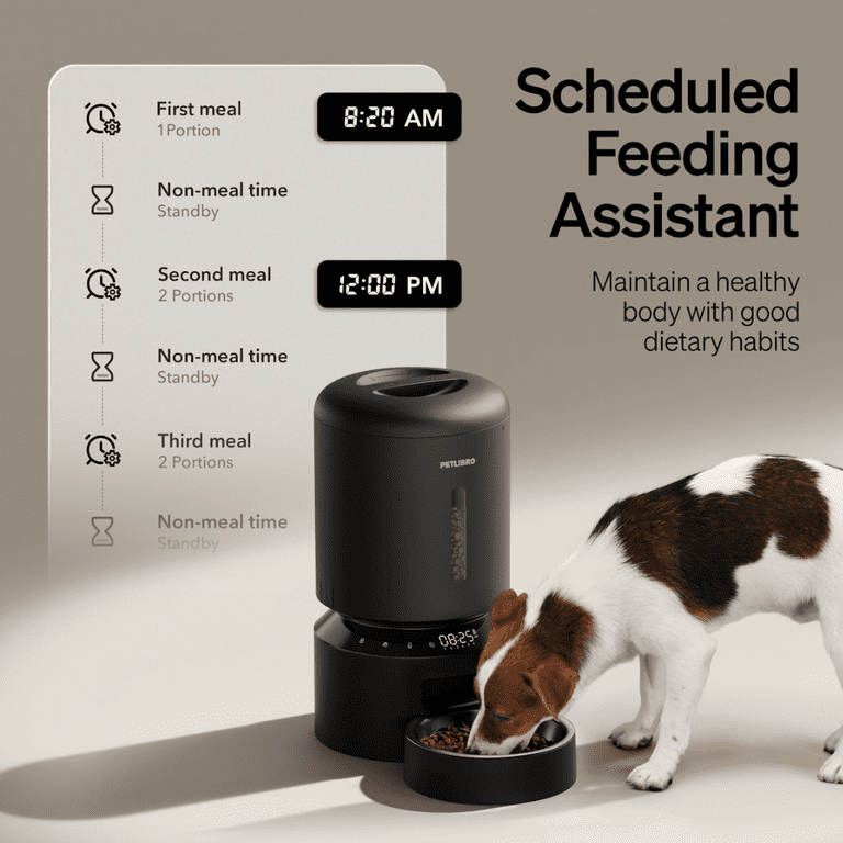 Petlibro 2.1G/8L Anti- Splash Capsule Dog Water Fountain & 5L