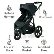 BOB Gear Wayfinder Jogging Stroller with Dual Suspension and Air-Filled Tires, Nightfall