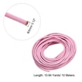 thumbnail image 2 of 11 Yards 3mm Round Leather Cord Lacing Strings for DIY Crafts Pink, 2 of 6