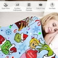 thumbnail image 4 of Merry Christmas Blanket Throw Fleece Blanket All Season Light Weight Living Room/Bedroom Warm Blanket 60"X50", 4 of 6