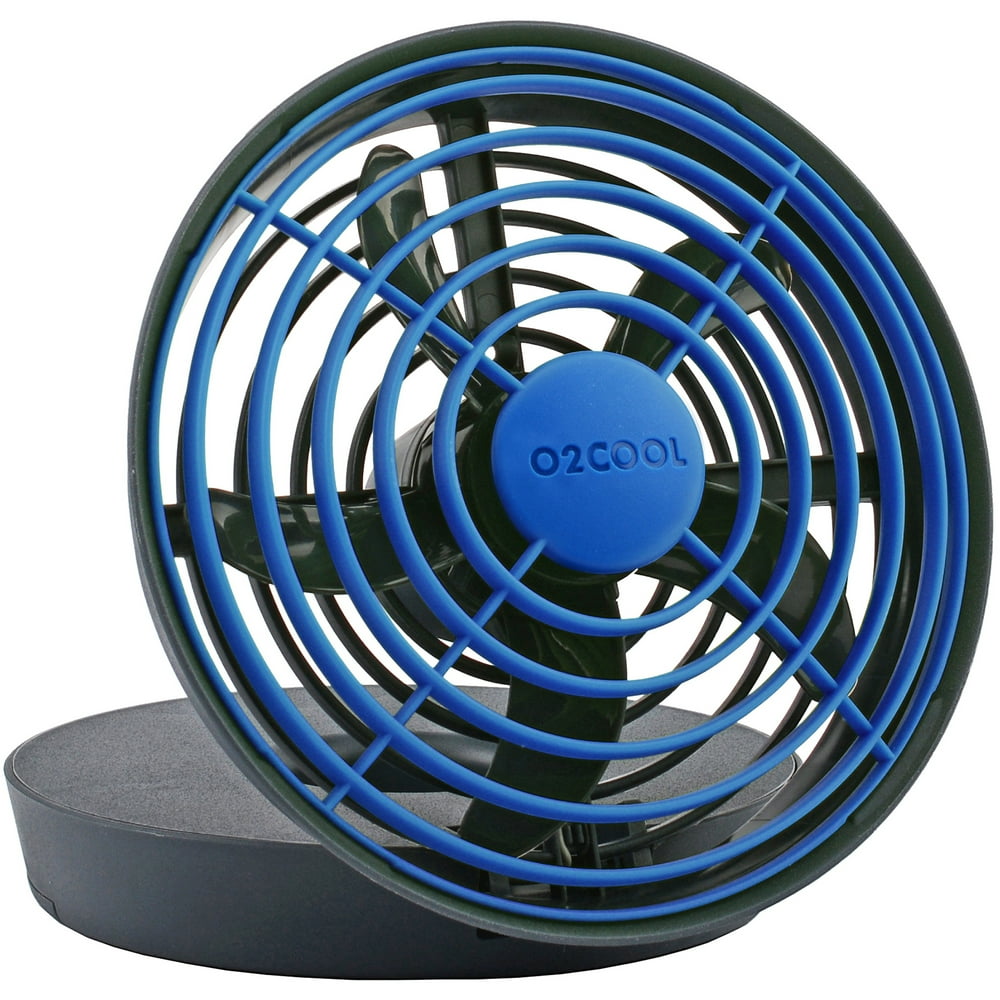 O2COOL 5Inch Portable USB Fan, Blue