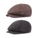 thumbnail image 5 of Minnieouse Gorros de boina portátiles planos cálidos de invierno para hombre, gorra transpirable de estilo de moda ajustable, tocado de cumpleaños, Sombreros Negro Minnieouse AP012447-02, 5 of 6