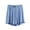 Blue, variant on Ashirexll Women's Shorts, High Waisted Shorts Women, Summer Wide Leg High Waist Outing Bandage Solid Short Pants