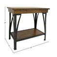 thumbnail image 2 of Carbon Loft  Osman Copper Finish 1-shelf Chairside Table, 2 of 3