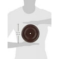 thumbnail image 3 of Oriental Furniture Rosewood Pedestal Stand, Size 9, Rosewood color, 3 of 3