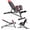 Red, variant on CONCETTA Multi-Functional FID Weight Bench for Full All-in-One Body Workout – Hyper Back Extension, Roman Chair, Adjustable Ab Sit-up Bench, Incline/Decline Bench, Flat Bench