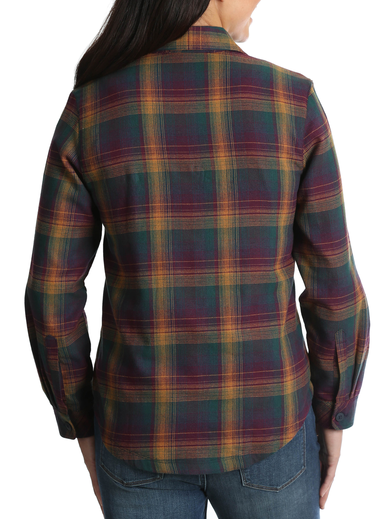 Lee Riders Women's Fleece Lined Flannel Shirt