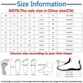 thumbnail image 5 of Womens Wedge Sandals Black Comfy Lightweight Wide Toe Box Low Heels Womens Slippers Size 6 Espadrille Dressy Summer Ankle Strap Buckle Women Sandal, 5 of 9